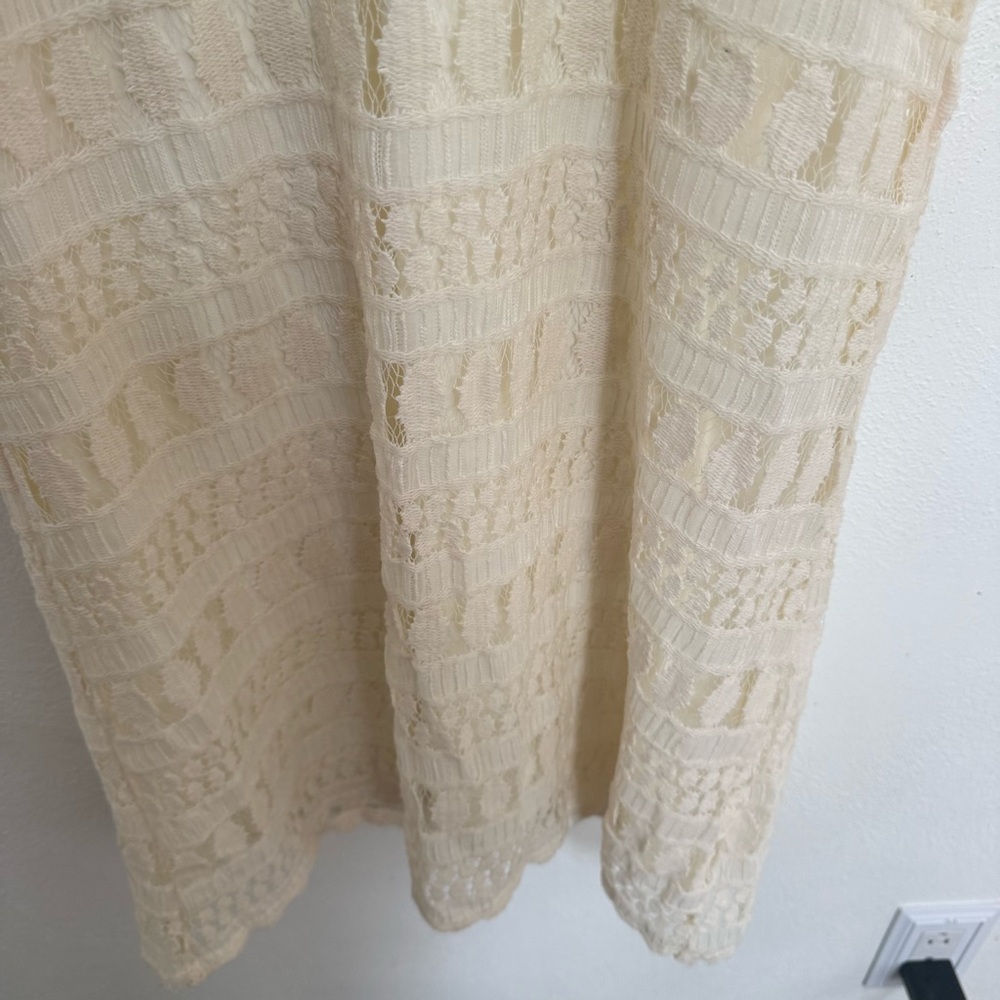 Charlotte Russe Cream Lace Mini Dress - Picture 5 of 9